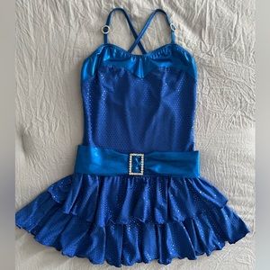 Blue dance costume/dress